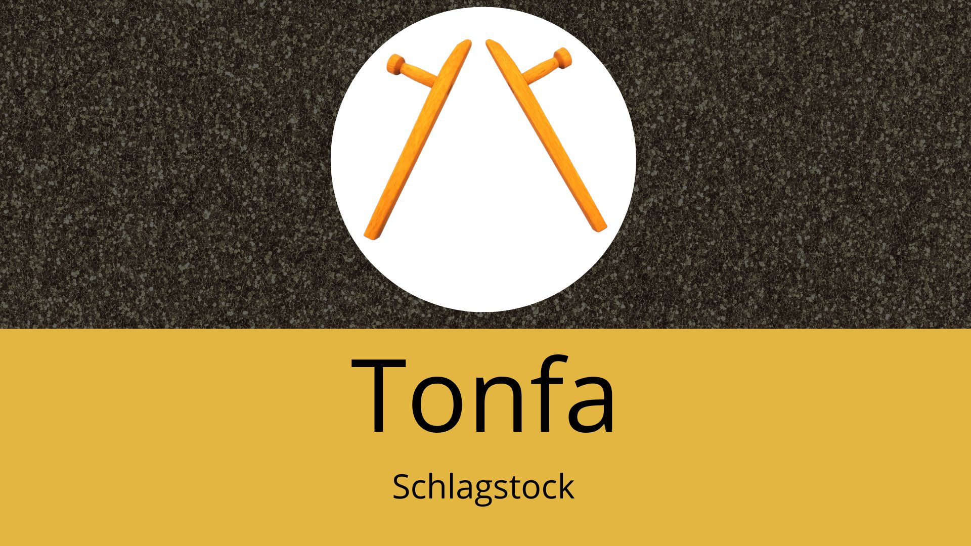 Tonfa - der Schlagstock